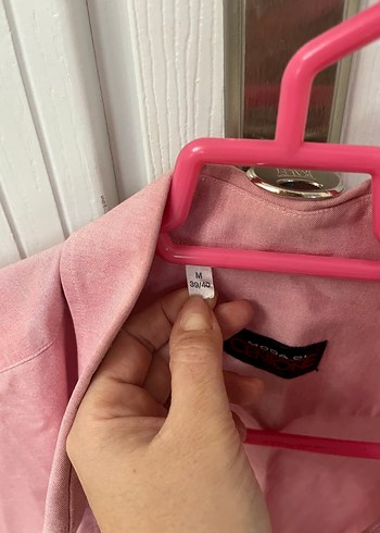 Kısa Kol Pamuk Keten Gömlek - Görsel 3