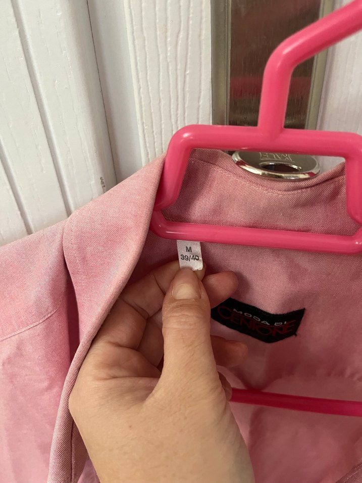 Kısa Kol Pamuk Keten Gömlek - Görsel 3