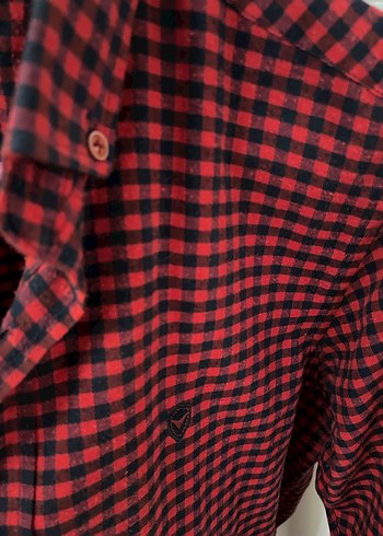 Uzun Kol Ekose Desen Gömlek - Görsel 3