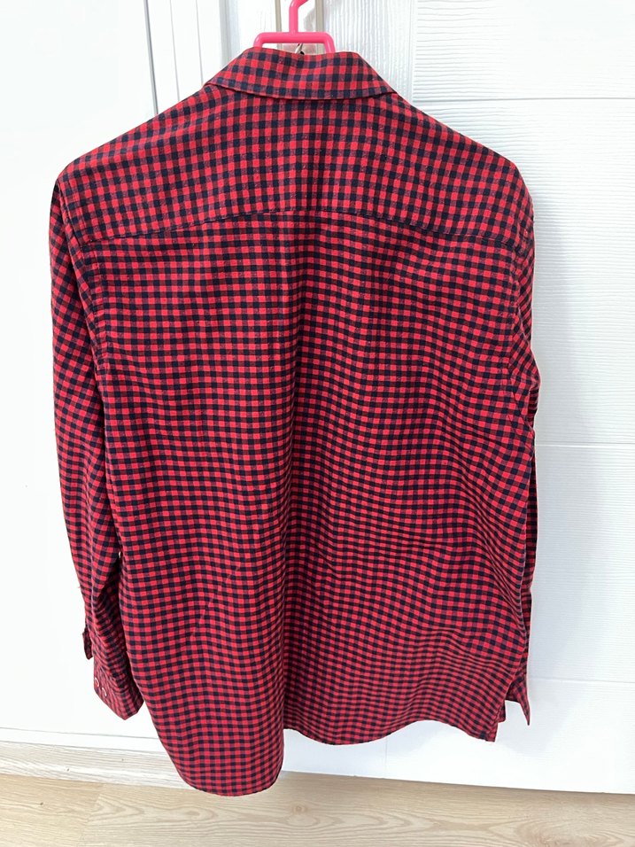 Uzun Kol Ekose Desen Gömlek - Görsel 5