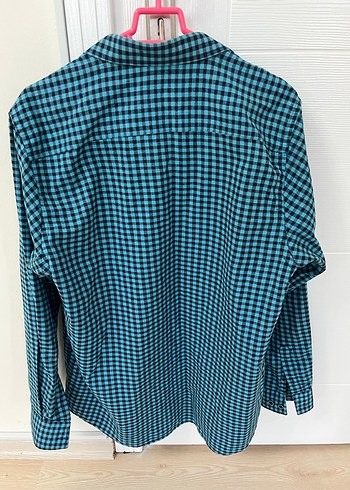 Uzun Kol Ekose Desen Gömlek - Görsel 4