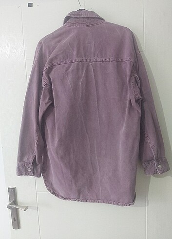 Zara ZARA Lila Oversize Kot Ceket