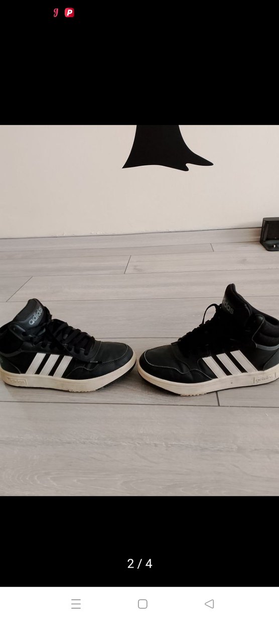 Adidas Siyah Gri Bağcıklı Erkek bot - Görsel 2