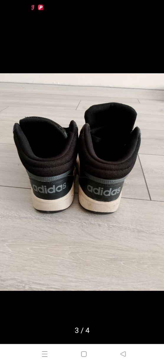 Adidas Siyah Gri Bağcıklı Erkek bot - Görsel 3