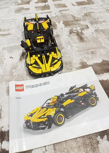 LEGO Technic 42151 Sarı Yarış Arabası - Görsel 5