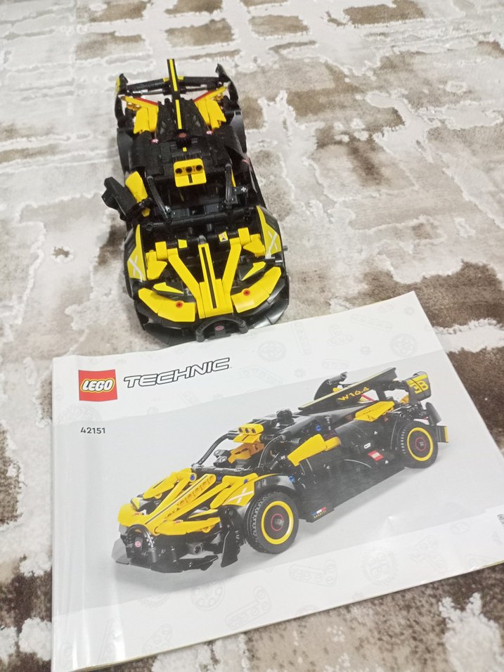 LEGO Technic 42151 Sarı Yarış Arabası - Görsel 5