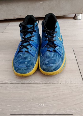 Mavi Basketbol Ayakkabısı Velcro Detaylı - Görsel 5