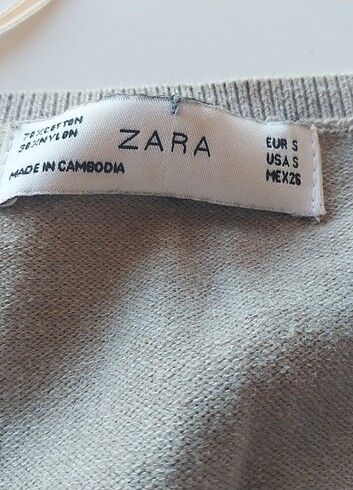 Zara V yaka deve tuyu triko kazak