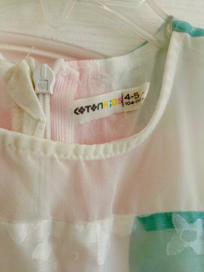 Kız Çocuk Çok Renkli elbise - Görsel 2