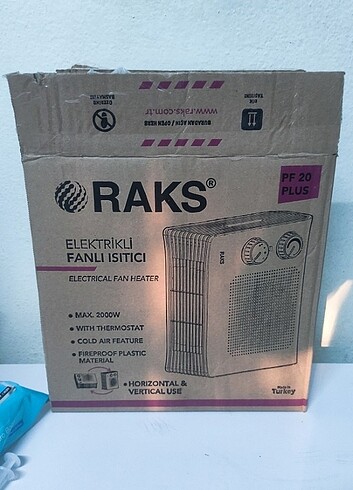 Raks Fanlı Isıtıcı