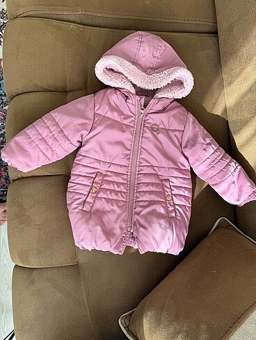 LC Waikiki LCW Kız çocuk içi kürklü mont / 12-18 ay