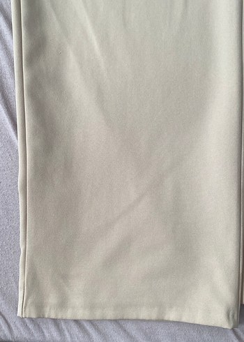 Trendyol & Milla Trendyol & Milla Bej Regular Fit Midi Kumaş Pantolon