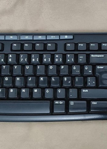 Logitech Kablosuz Klavye Ve Mouse Seti - Görsel 2