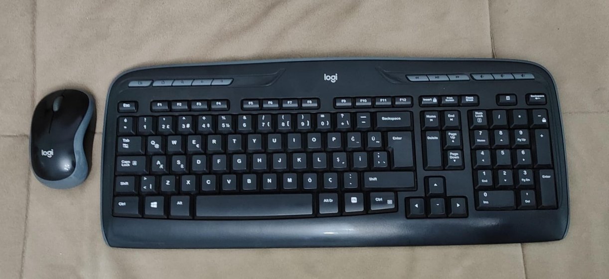 Logitech Kablosuz Klavye Ve Mouse Seti - Görsel 2