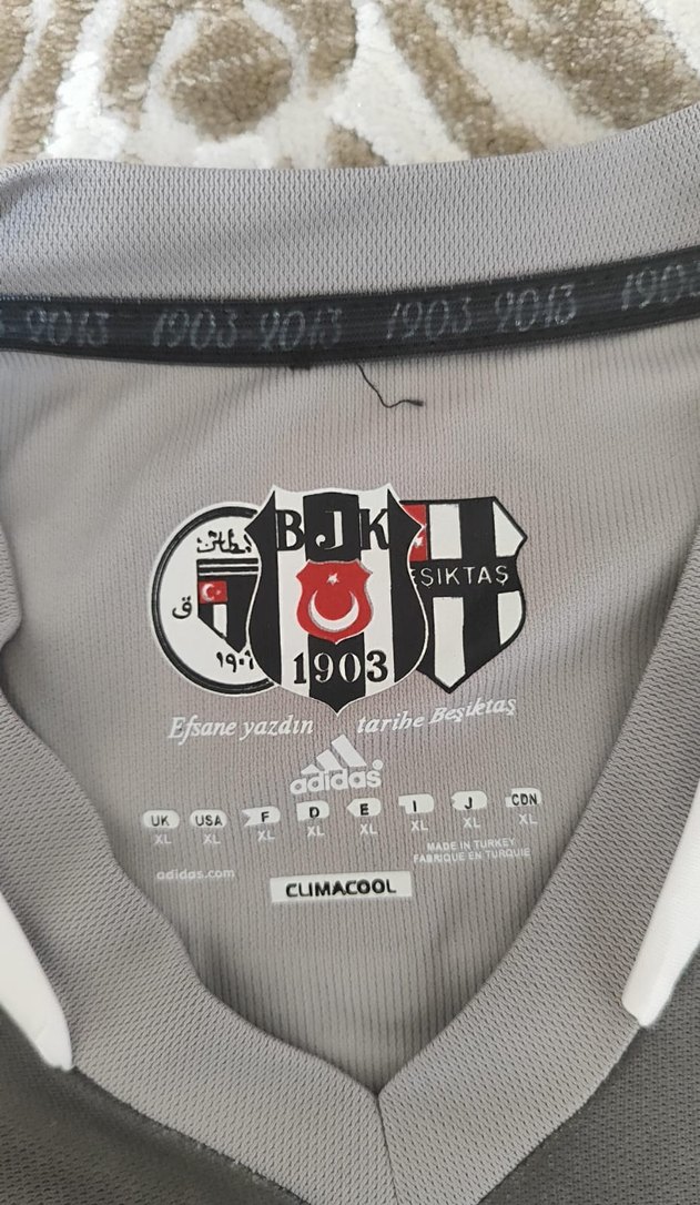Orijinal Beşiktaş 110.yıl forma - Görsel 2