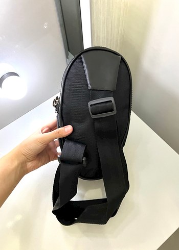 Nike Siyah Fermuarlı Erkek/Kadın Bel Çantası - Görsel 3