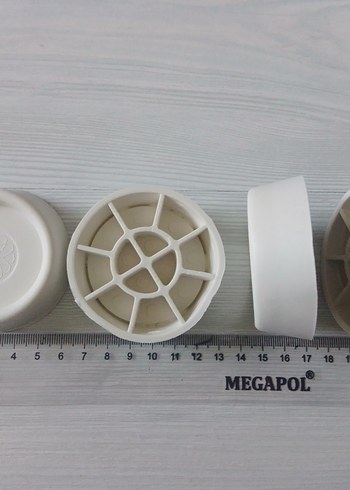 Beyaz Titreşim Önleyici Set - Görsel 2