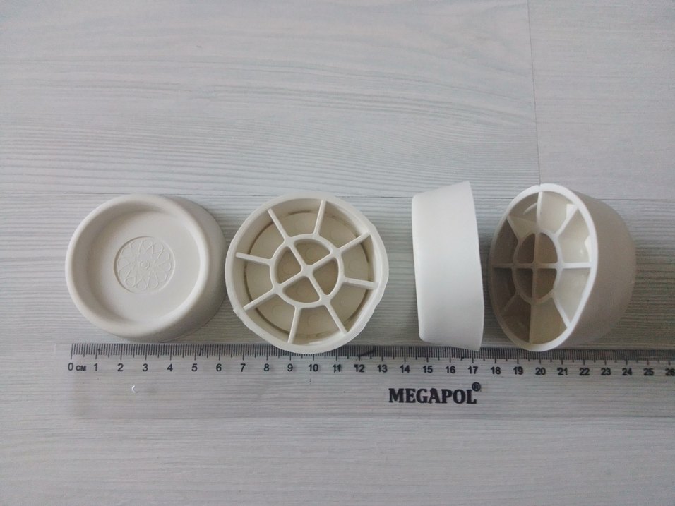 Beyaz Titreşim Önleyici Set - Görsel 2