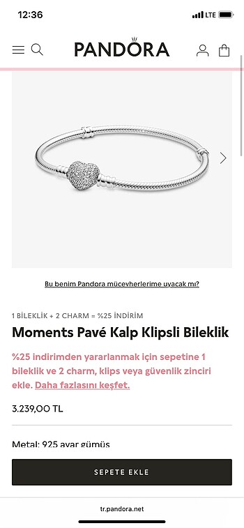 Pandora bileklik
