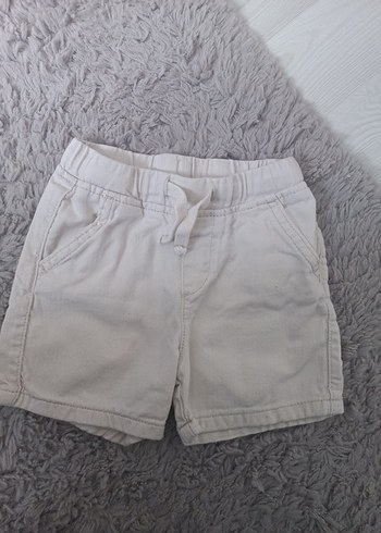 LC Waikiki Erkek Çocuk Şort kot beyaz