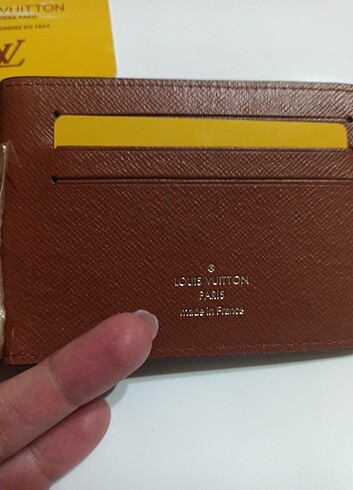 Louis Vuitton Louıs Vuitton hakiki deri kartlık