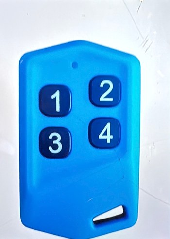 Mavi Minimalist Erkek Anahtarlık - Görsel 3