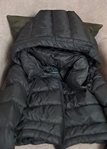 Diğer Crop şişme mont
