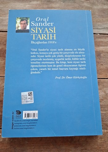 Oral Sander - Siyasi Tarih İlkçağlardan 1918'e