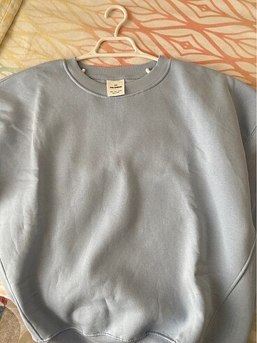 l Beden Pull&bear bebek mavisi sweat