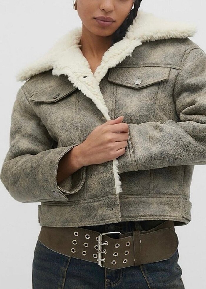 Stadivarius Kadın Kış Ceketi - Görsel 3