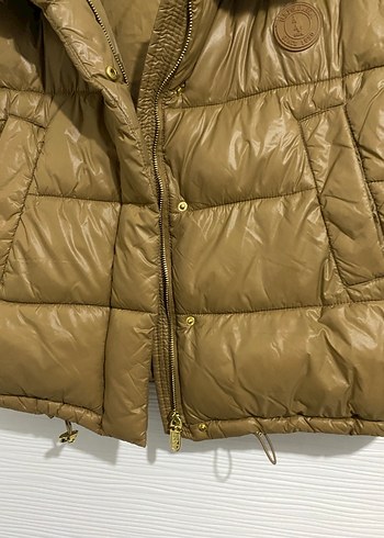 Polo Kürklü Kahverengi  Kadın Yelek - Görsel 4