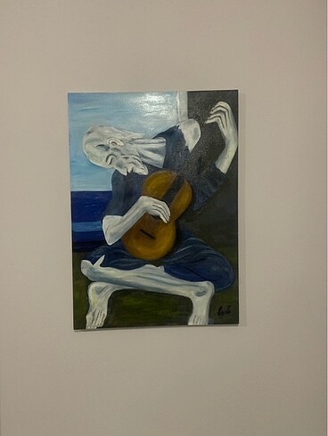 Picasso, yaşlı gitarist
