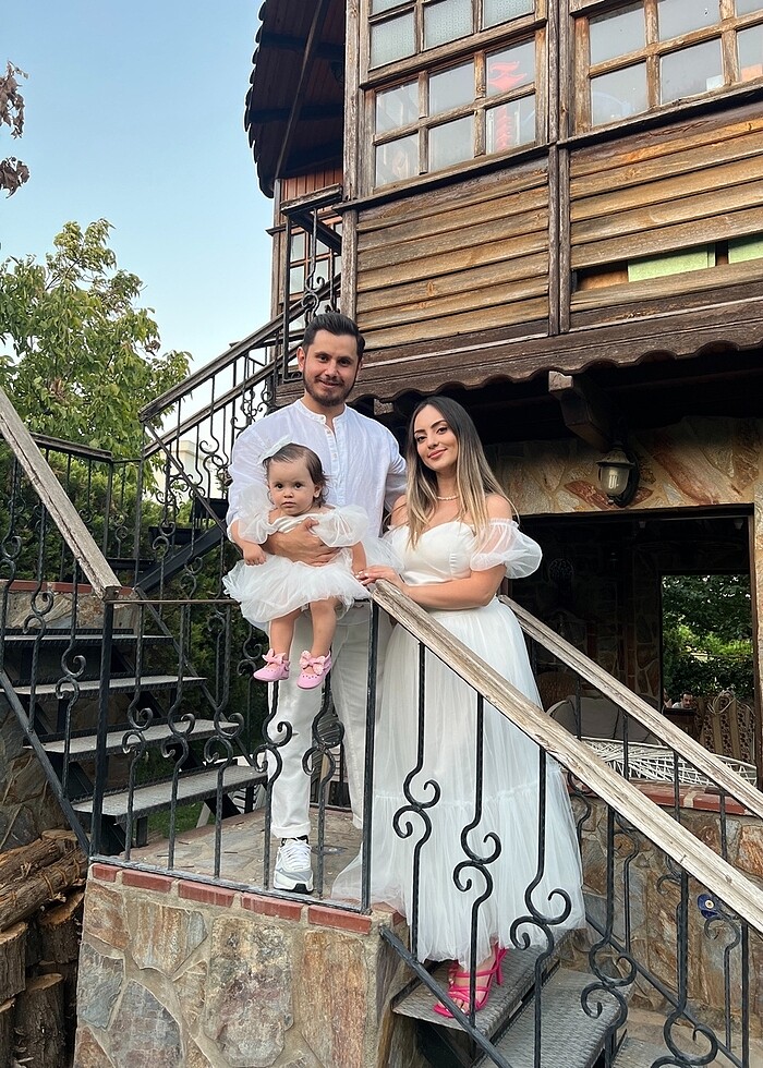 Anne kız doğum günü konsept kıyafet - Görsel 3