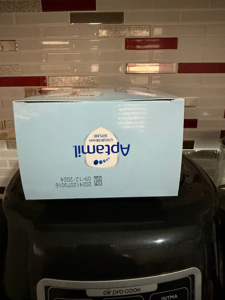 Aptamil Bebek Bardağı Mavi 240 ml - Görsel 2