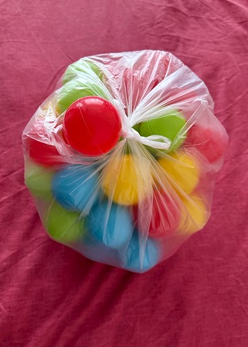 Renkli Plastik Oyun Topları - Görsel 3