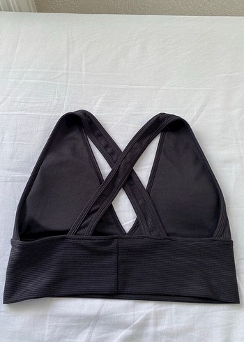 Siyah Spor Sütyen Street Wear - Görsel 2