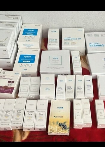 Kadın A'dan Z'ye Cill Bakim ürünleri. (hersey dahil)
