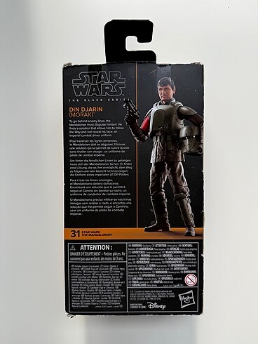 Beden STAR WARS The Black Series Din Djarin (Morak)