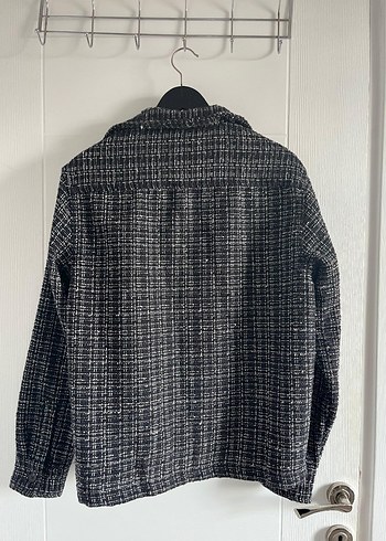 HM Ekose Gri Ceket - Görsel 2