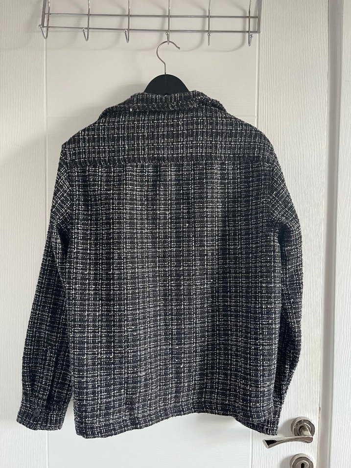 HM Ekose Gri Ceket - Görsel 2