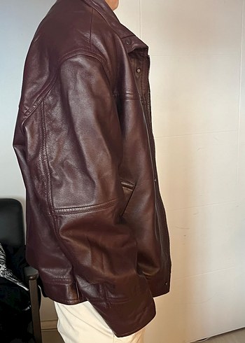 Gerçek Deri Erkek Ceket - Görsel 4