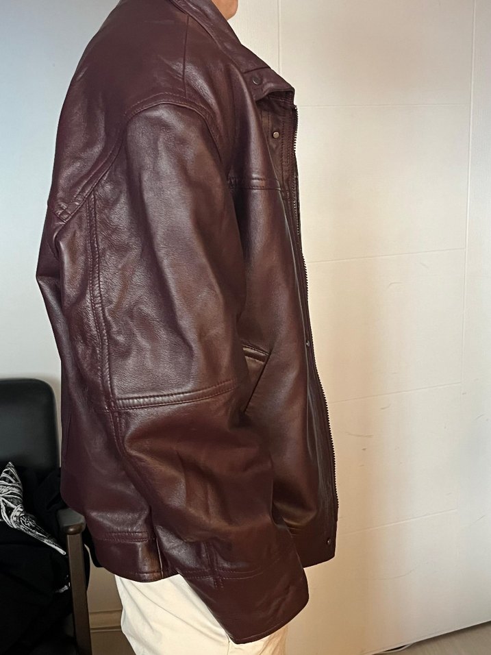 Gerçek Deri Erkek Ceket - Görsel 4