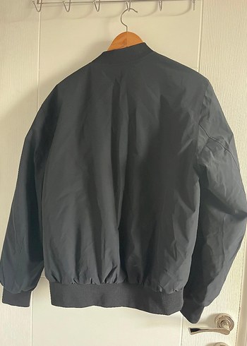 Champion Siyah Erkek  Bomber Ceket Rahat Kesim - Görsel 3