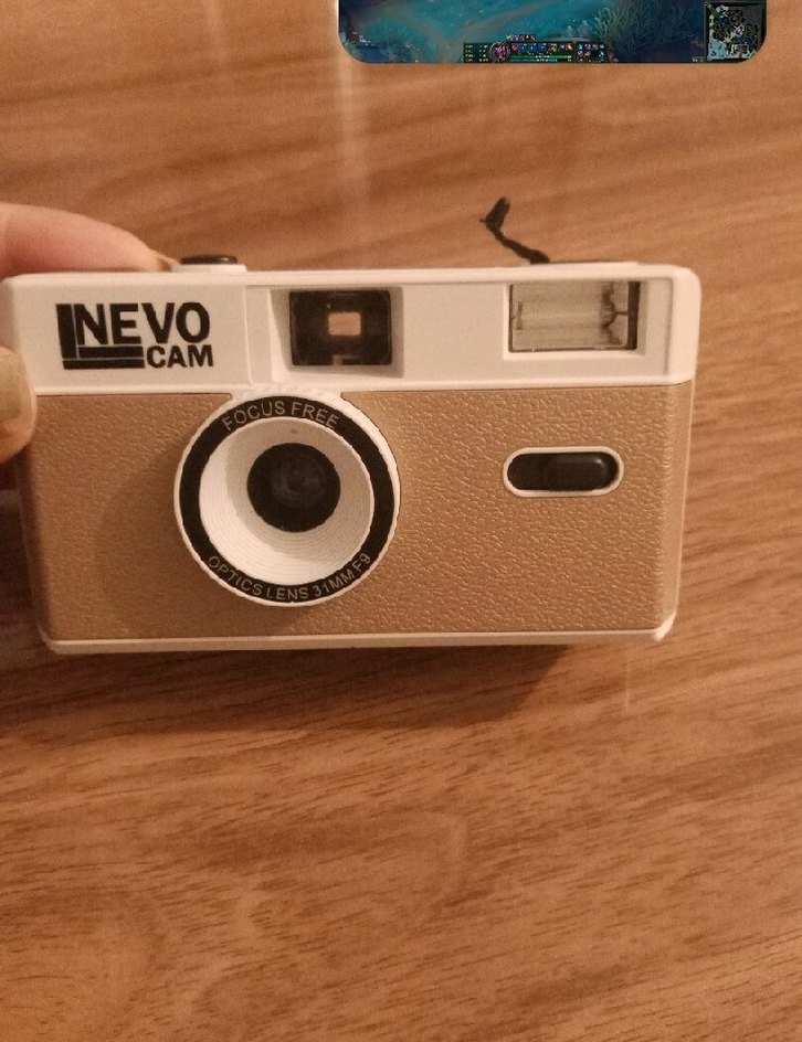 Bej ve siyah renkli nEVO CAM analog kamera - Görsel 3