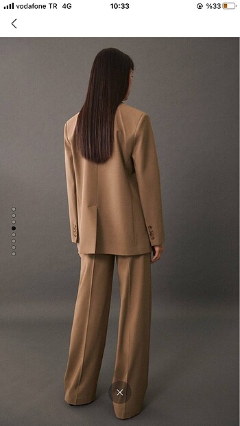 m Beden kahverengi Renk Blazer ceket