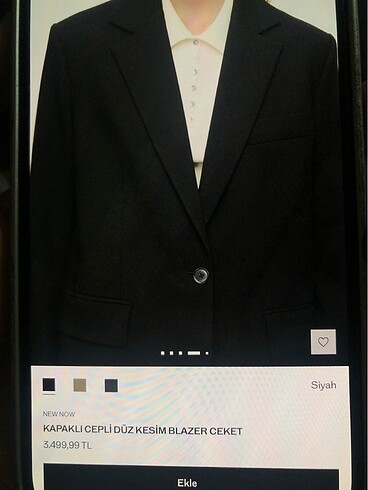 Blazer ceket yeni sezon