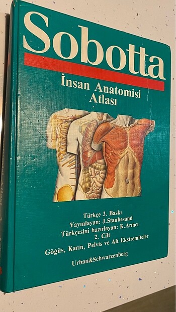  Sobotta Anatomi Atlası