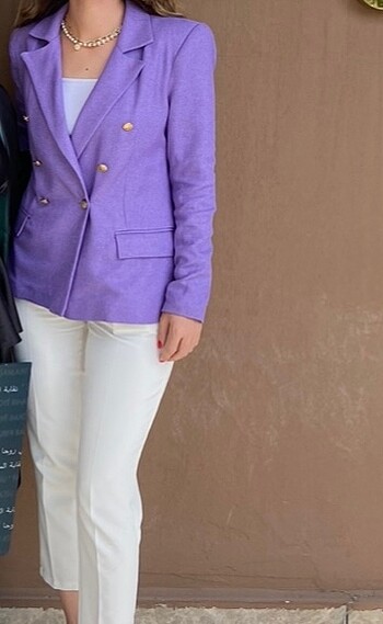 Lila trendyol ceket
