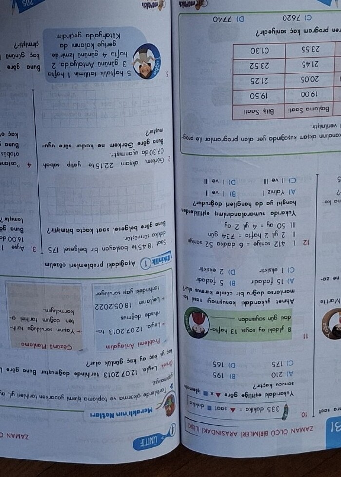 Meraklı Matematik 4.sınıf  - Görsel 2