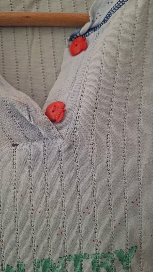 Nakışlı Pamuklu Hamile Midi Elbise - Görsel 2